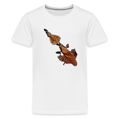 Teenager Basic T-Shirt Phyllocrania paradoxa female - weiß