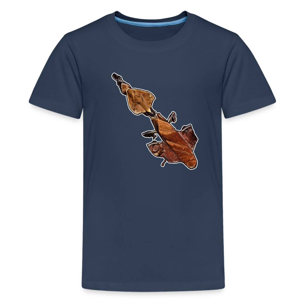 Teenager Basic T-Shirt Phyllocrania paradoxa female - Navy