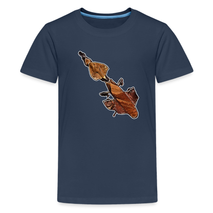 Teenager Basic T-Shirt Phyllocrania paradoxa female - Navy