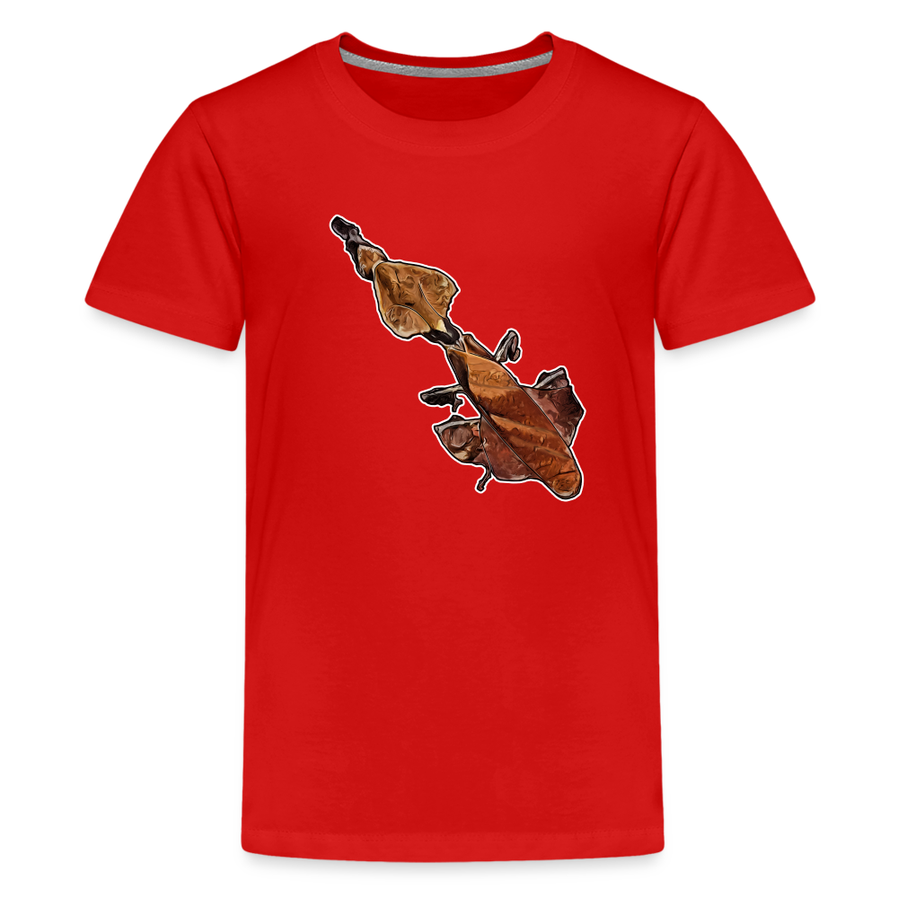 Teenager Basic T-Shirt Phyllocrania paradoxa female - Rot