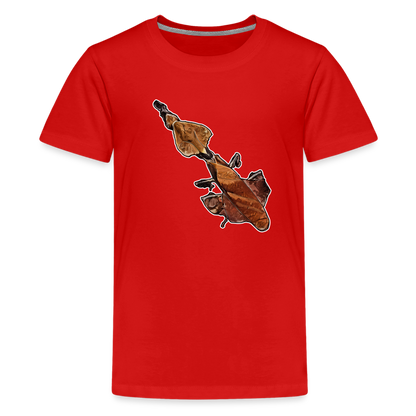 Teenager Basic T-Shirt Phyllocrania paradoxa female - Rot