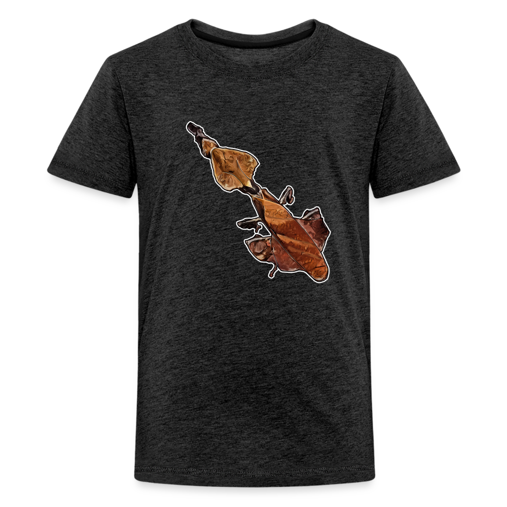 Teenager Basic T-Shirt Phyllocrania paradoxa female - Anthrazit