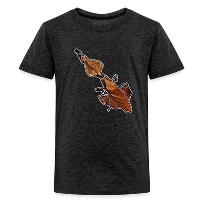 Teenager Basic T-Shirt Phyllocrania paradoxa female - Anthrazit