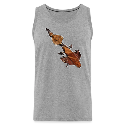 Männer Tank Top Phyllocrania paradoxa female - Grau meliert