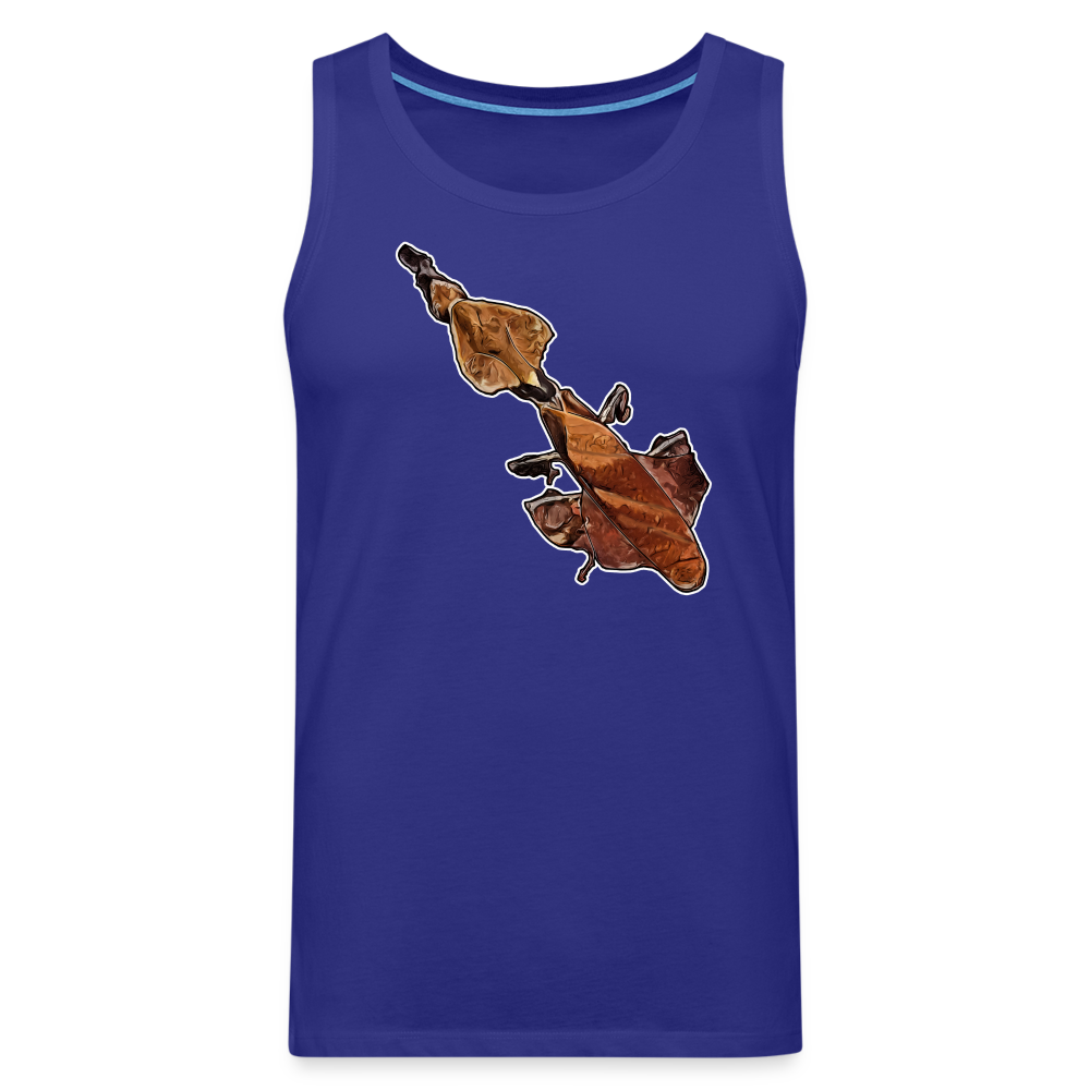 Männer Tank Top Phyllocrania paradoxa female - Königsblau