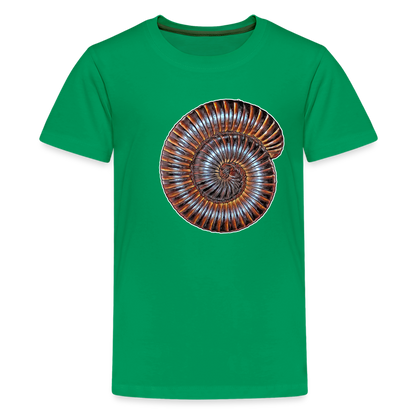 Teenager Basic T-Shirt Archispirostreptus gigas - Kelly Green