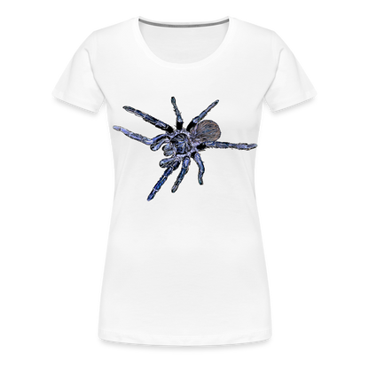 Frauen Basic T-Shirt Pterinopelma sazimai - weiß