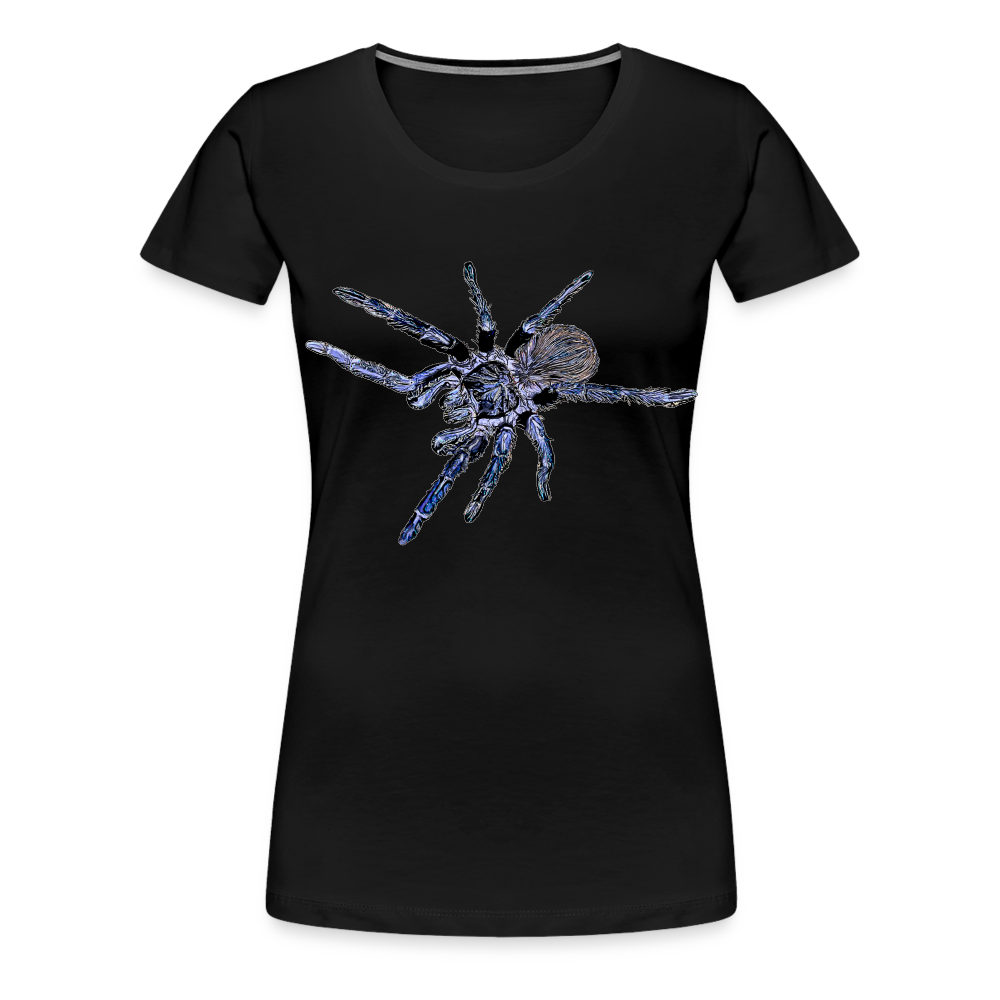 Frauen Basic T-Shirt Pterinopelma sazimai - Schwarz