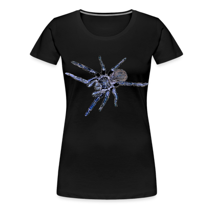 Frauen Basic T-Shirt Pterinopelma sazimai - Schwarz