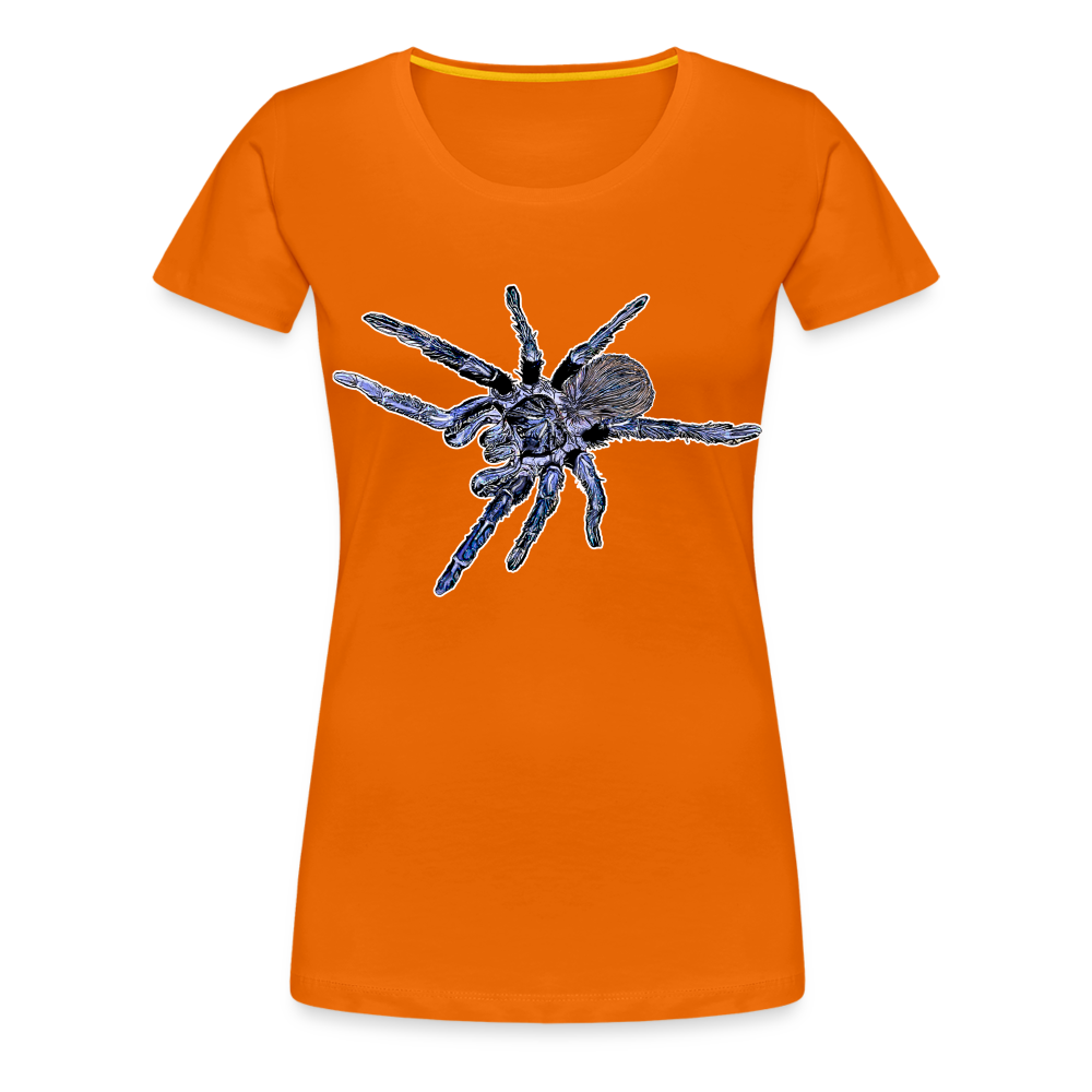 Frauen Basic T-Shirt Pterinopelma sazimai - Orange