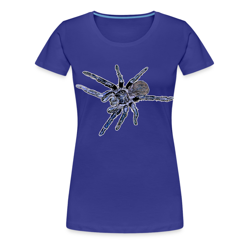 Frauen Basic T-Shirt Pterinopelma sazimai - Königsblau