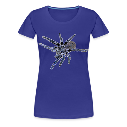 Frauen Basic T-Shirt Pterinopelma sazimai - Königsblau