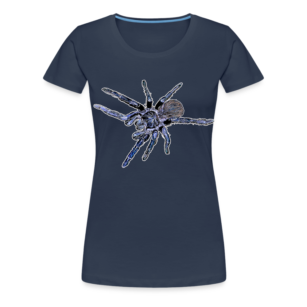 Frauen Basic T-Shirt Pterinopelma sazimai - Navy