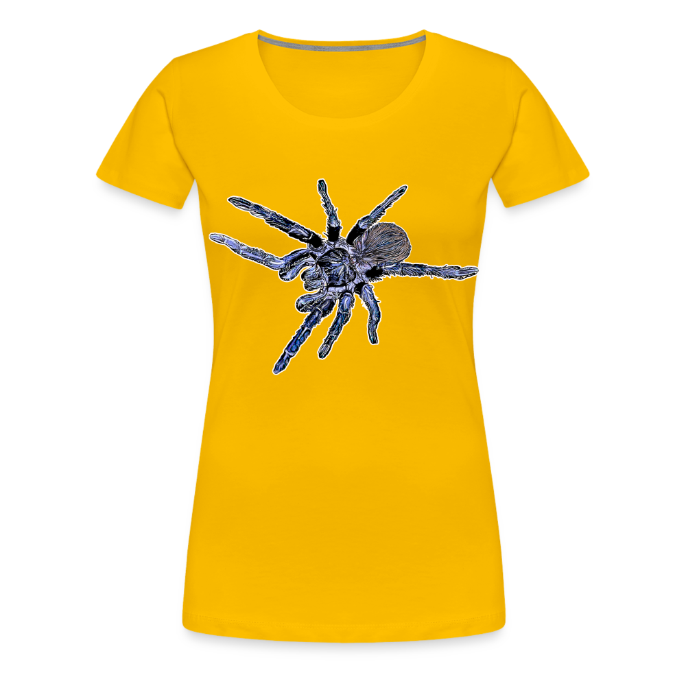 Frauen Basic T-Shirt Pterinopelma sazimai - Sonnengelb