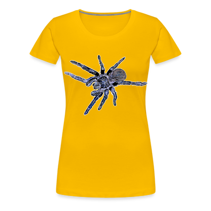 Frauen Basic T-Shirt Pterinopelma sazimai - Sonnengelb