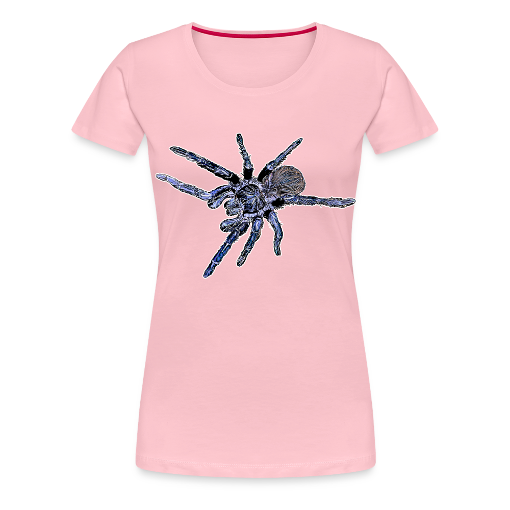 Frauen Basic T-Shirt Pterinopelma sazimai - Hellrosa