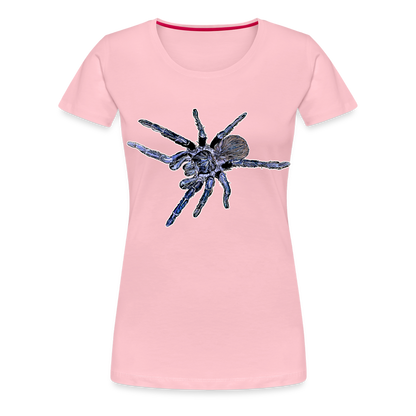 Frauen Basic T-Shirt Pterinopelma sazimai - Hellrosa