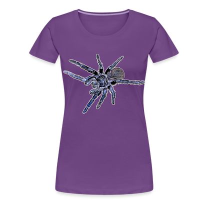 Frauen Basic T-Shirt Pterinopelma sazimai - Lila
