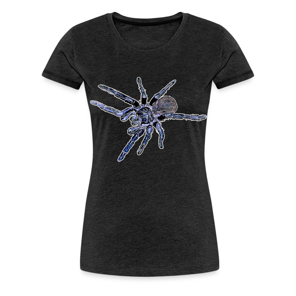 Frauen Basic T-Shirt Pterinopelma sazimai - Anthrazit