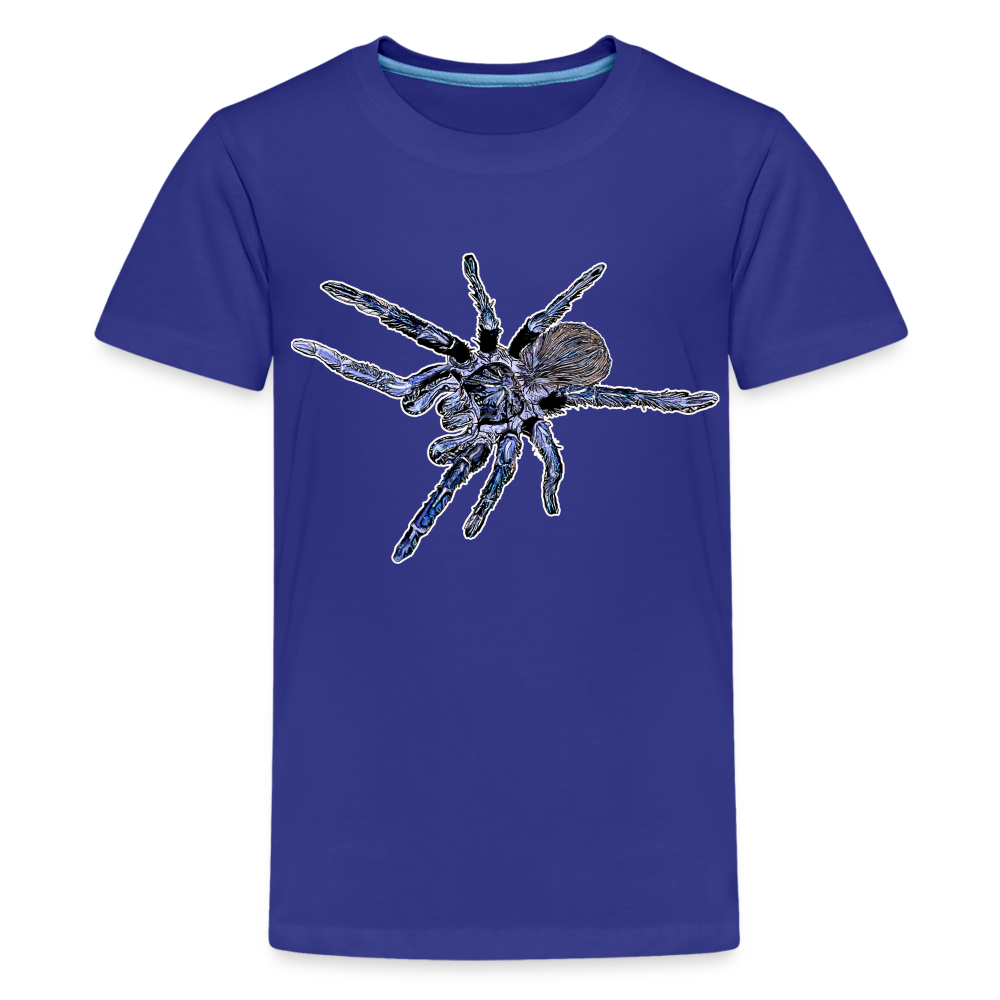 Teenager Basic T-Shirt - Königsblau