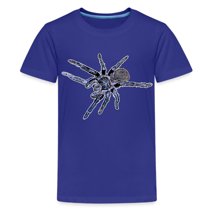 Teenager Basic T-Shirt - Königsblau