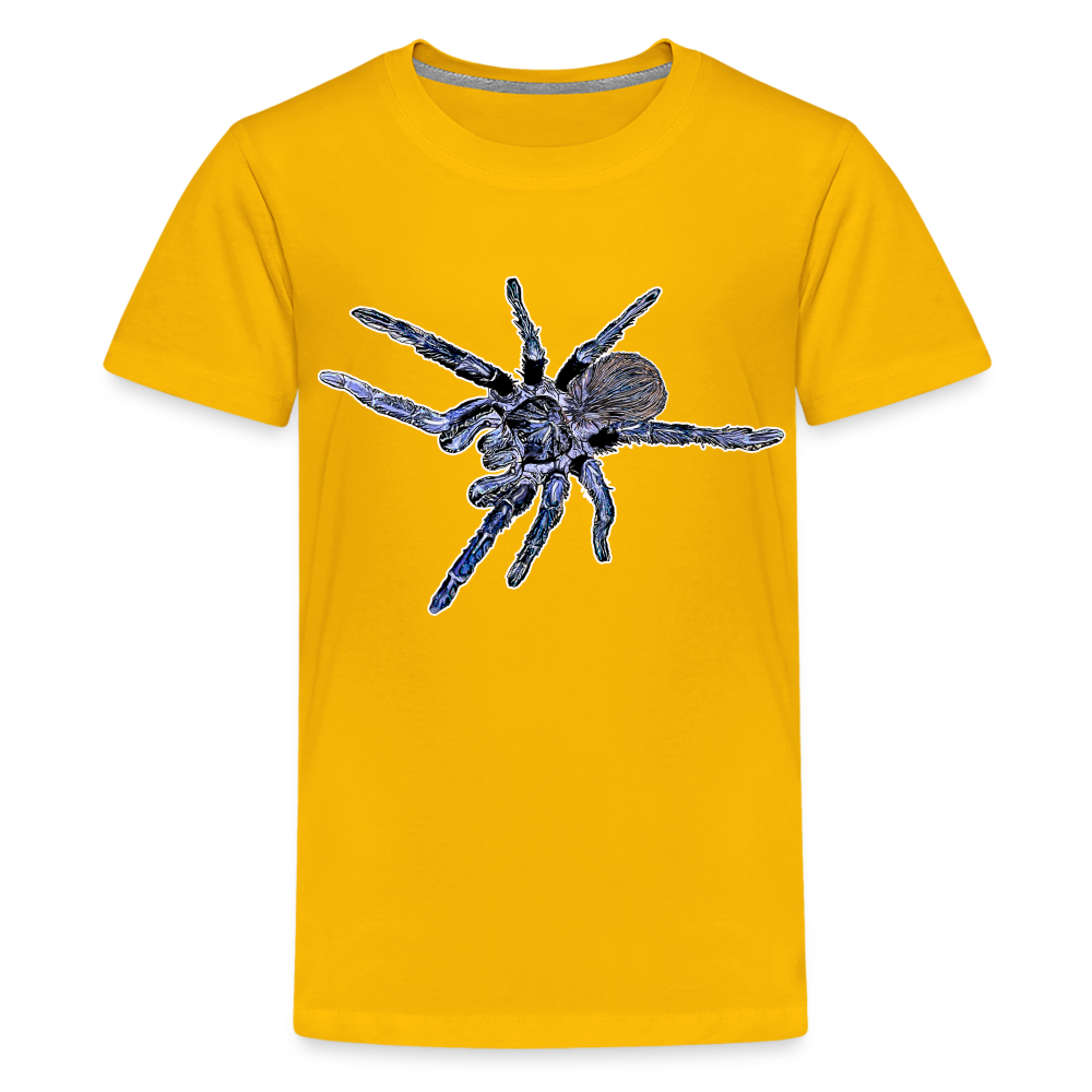 Teenager Basic T-Shirt - Sonnengelb