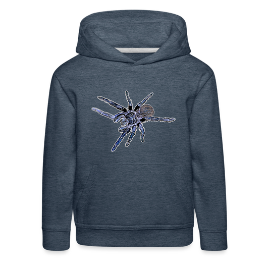Kinder Hoodie Pterinopelma sazimai - Jeansblau