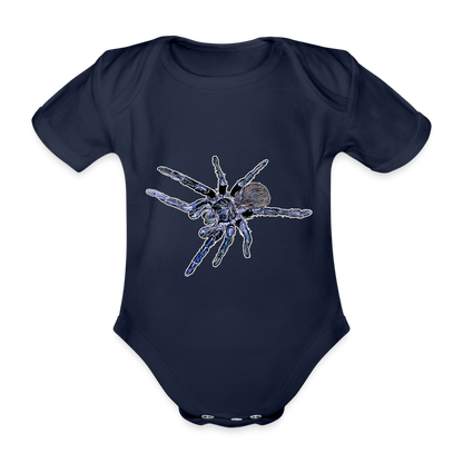 Baby Body kurz Pterinopelma sazimai - Dunkelnavy