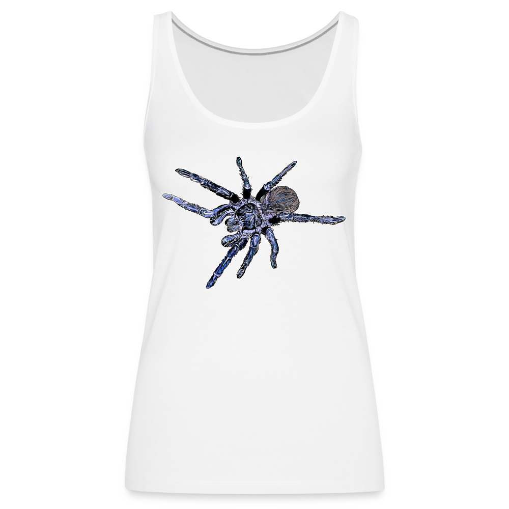 Frauen Tank Top Pterinopelma sazimai - weiß