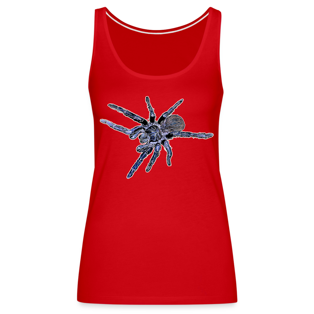 Frauen Tank Top Pterinopelma sazimai - Rot