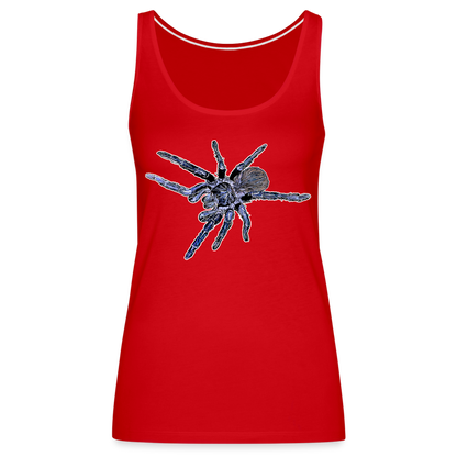 Frauen Tank Top Pterinopelma sazimai - Rot