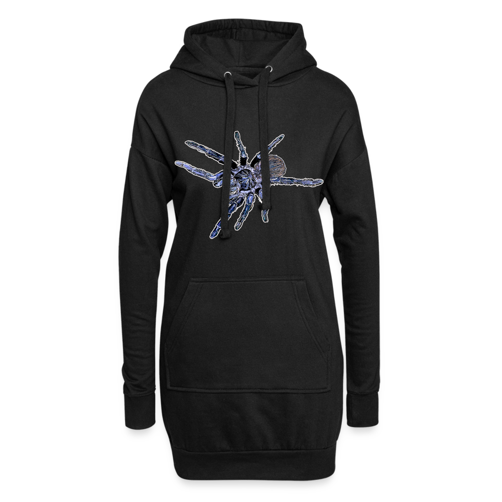 Hoodie-Kleid Pterinopelma sazimai - Schwarz