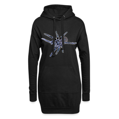 Hoodie-Kleid Pterinopelma sazimai - Schwarz