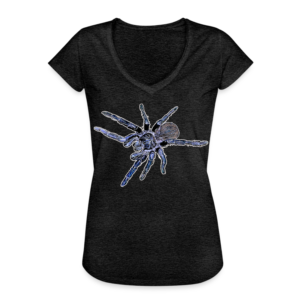 Frauen Vintage T-Shirt Pterinopelma sazimai - Anthrazit