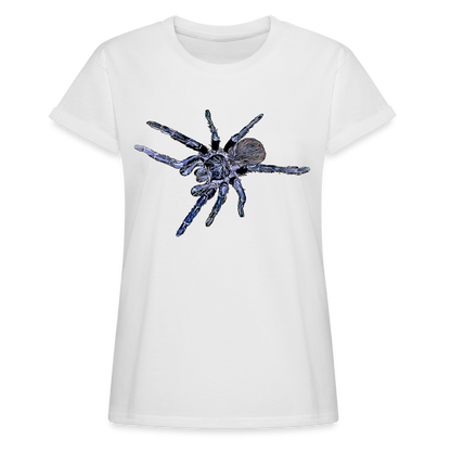 Frauen Oversized T-Shirt Pterinopelma sazimai - weiß