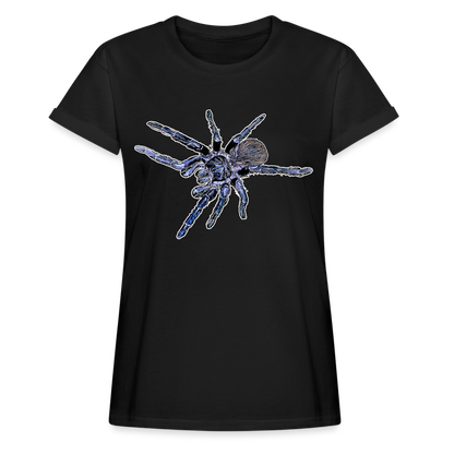 Frauen Oversized T-Shirt Pterinopelma sazimai - Schwarz