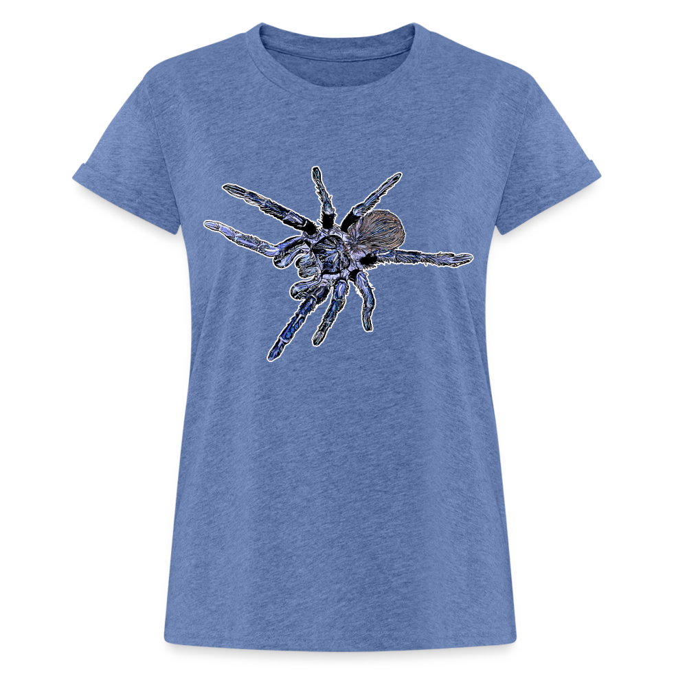 Frauen Oversized T-Shirt Pterinopelma sazimai - Denim meliert